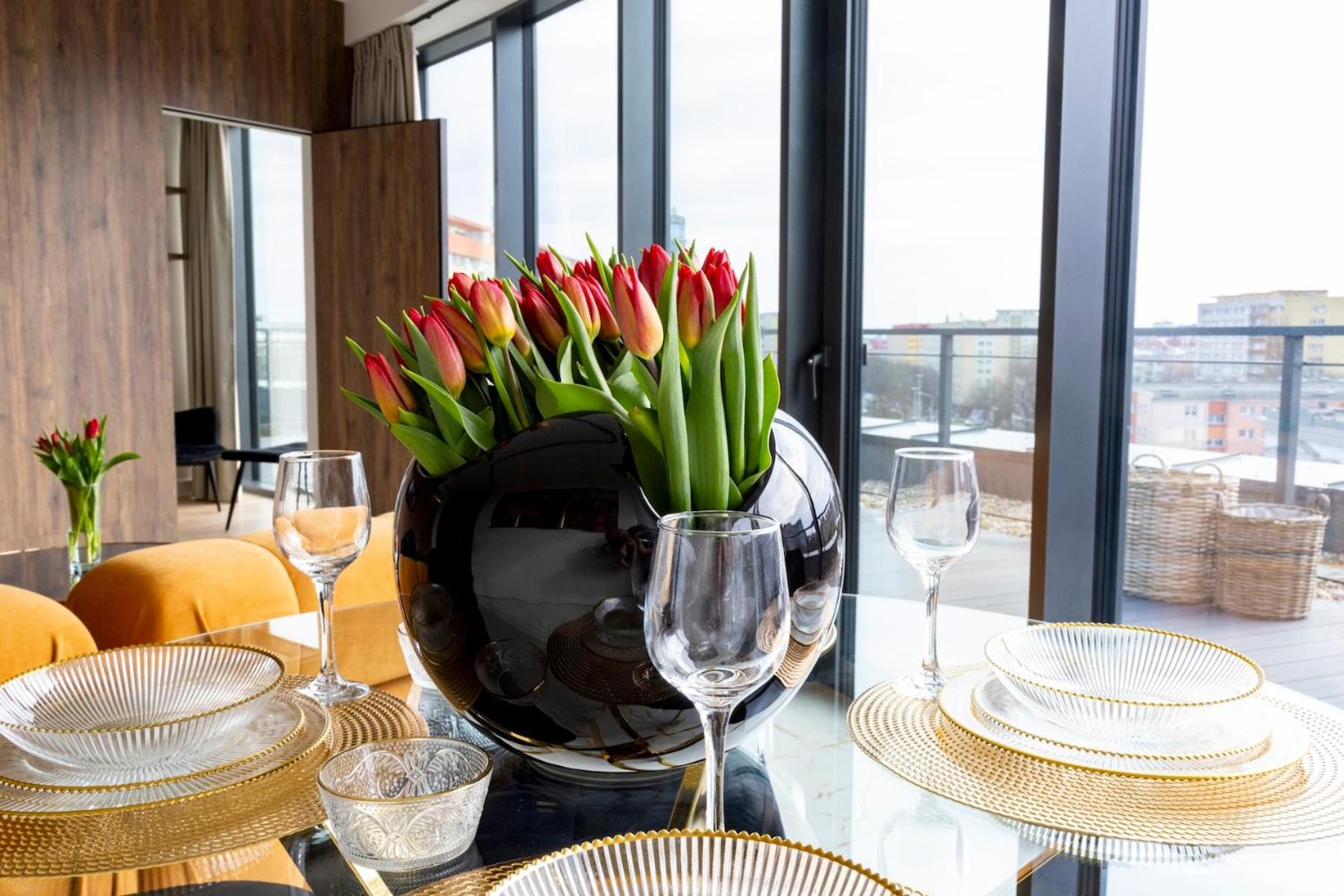 Kaleo Apartments - Hanza Tower Szczecin Ngoại thất bức ảnh